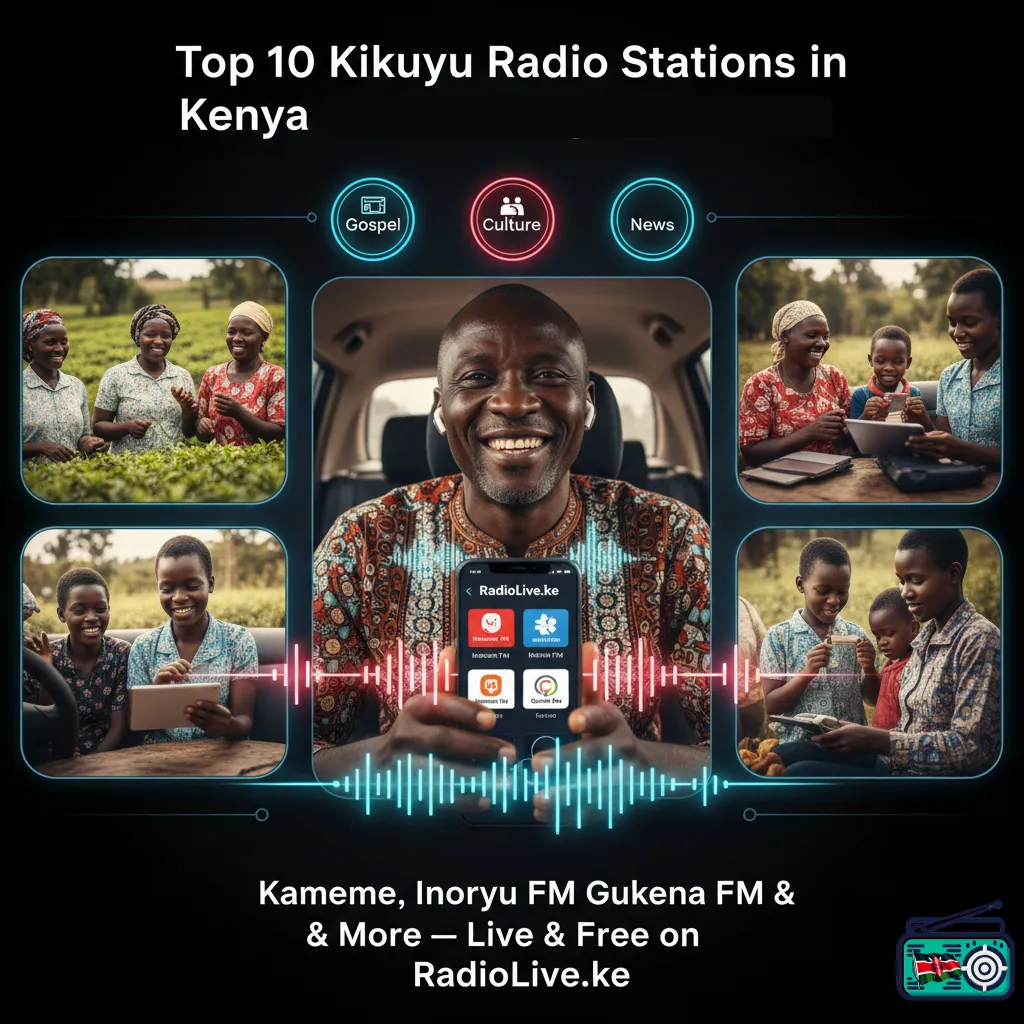Top 10 Kikuyu Radio Stations in Kenya 2026 - Complete Guide